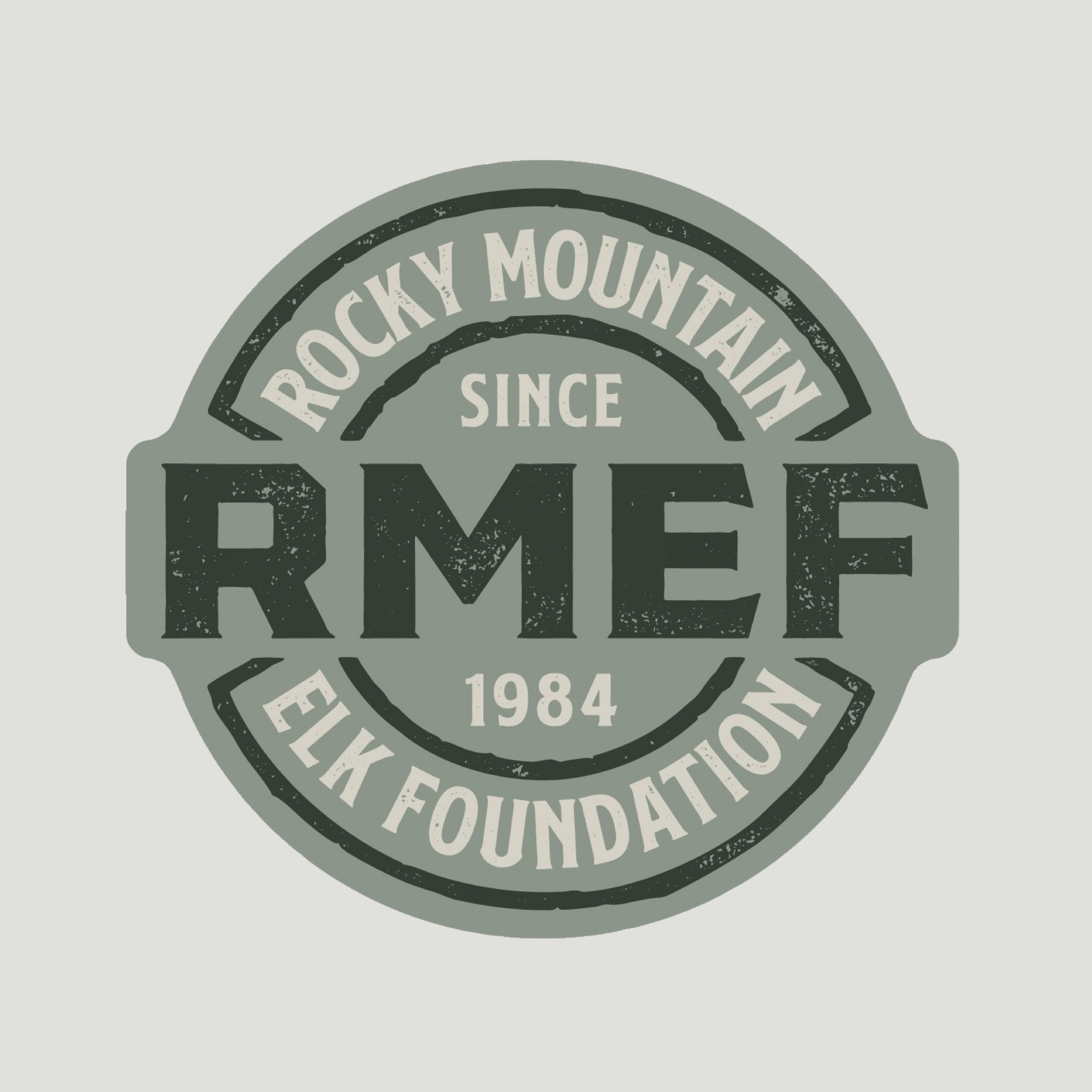 RMEF Circle Decal